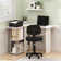 41.14'' W L-Shaped Computer Desk with Bookshelf