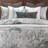 Serenity Coastal Polyester Floral Duvet Cover-28940472