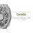 Endurathane Cornelia Ceiling Medallion, 22 1/2"OD x 1 1/2"P (Fits Canopies up to 4"), Hand-Painted Witch Hazel Finish-28578757