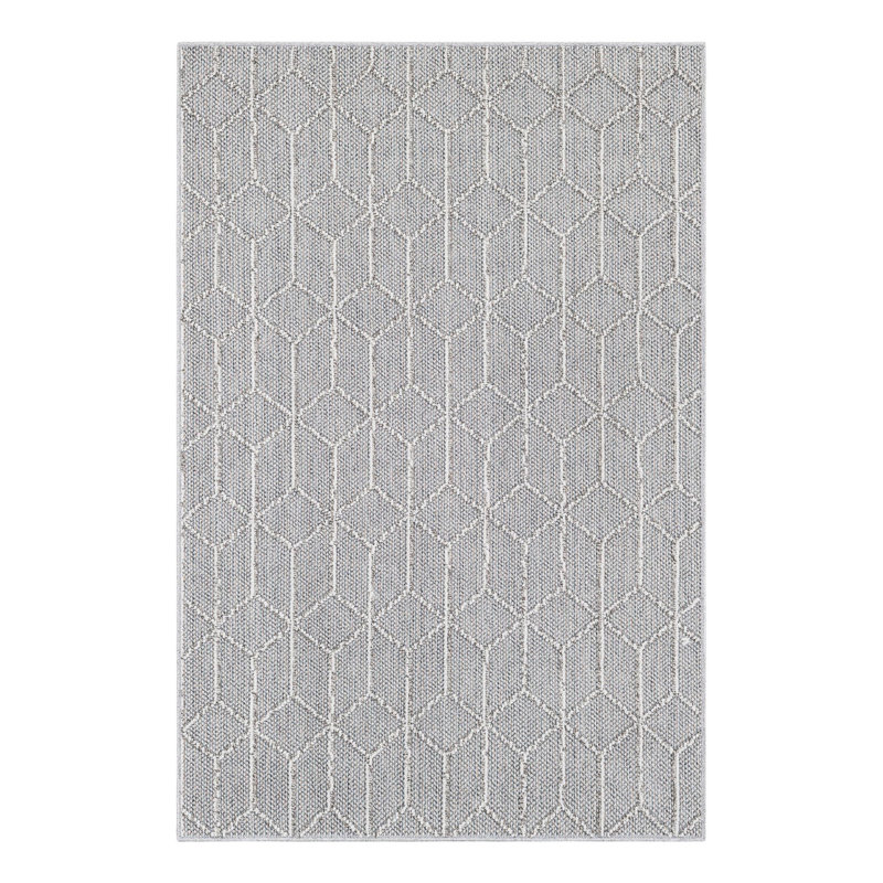 Indoor/Outdoor Trellis Area Rug, Rectangle 4'1" x 6'1"