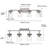 Likita 4 - Light Dimmable Vanity Light-1659940527