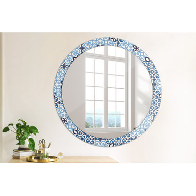 Huldar Glass Flat Wall Mirror