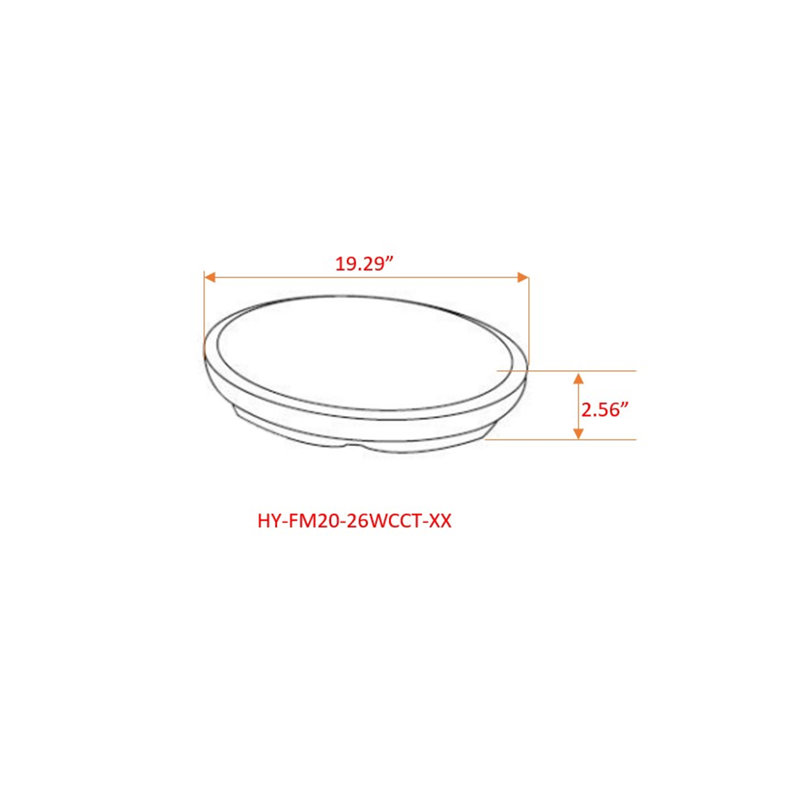 Paquet de 1 plafonnier encastré simple à DEL 5CCT 13 "/ 15" / 20 "au choix, doré, noir, nickel brossé, Nickel brossé