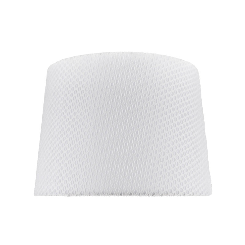 Off-White Network Fabric Empire Lamp Shade, 14"