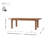 Bozrah Extendable Acacia Solid Wood Dining Table-267859098