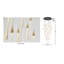 Lustre suspendu en verre 24 lumières Transitional