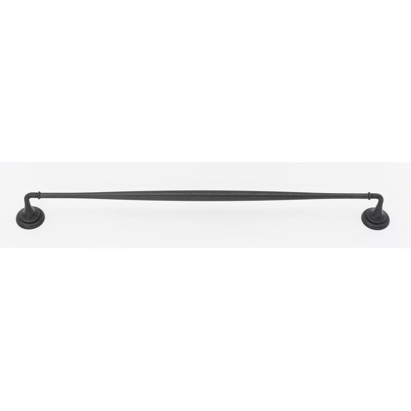 Charlies 1 Wall Mounted Towel Bar, 2" H x 26" L x 2.75" D, Barcelona