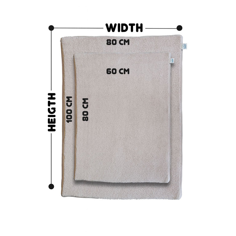 Lit pour animal de compagnie, Beige, L 31,5 po x l 23,6 po