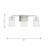 Crofton Bathroom Bedroom Wall Fixture With Clear Crackle Glass Shade-112738083-112738087-112738089