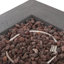 Mauricio Square Polyresin Propane Fire Pit Table with Hidden Fuel Tank