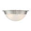 Plafonnier encastré bol simple à 2 lumières en nickel satiné-1922380622-1922380621