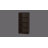 Jessieca Zora 72 Inch Bookcase Etagere, 5 Display Shelves, Rustic Gray Laminate-159610849-159610860