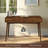Acacia Lagom 48" Solid Wood Work Desk with Drawers Office Desk for Home Office,-1636944342