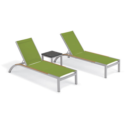 Argento and Travira Outdoor Chaise Lounge