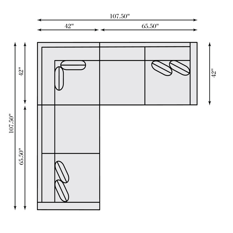 Joli Sectional, 1000-002