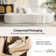 Nerio Modern 94" Compressed High-density Foam Sofa With 2 Pillow and No Assembly Needed