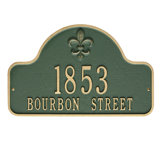 Lexy 2-Line Wall Address Plaque