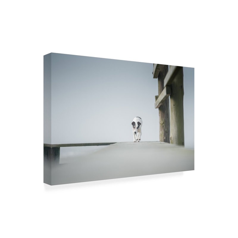 Art sur toile «Bachelor Heike Willers A Day At Seaside», H 22 po x l 32 po