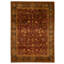 Hand Knotted Wool Oriental Area Rug in Red And Blue