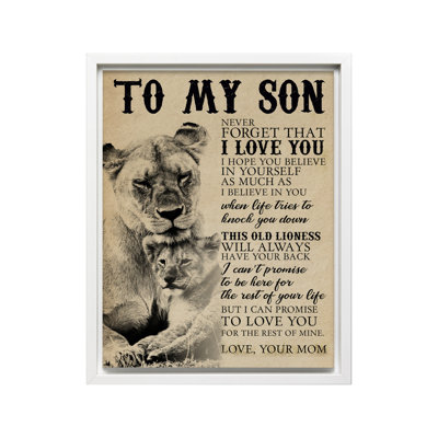 To My Son