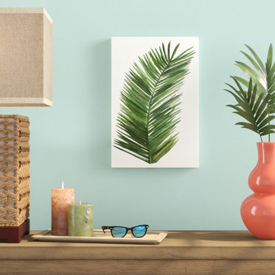 «Tropical Breeze Leaves V», peinture sur toile
