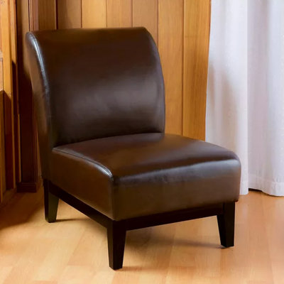 Fauteuil de chambre en cuir Pu