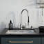 Robinet de cuisine / escamotable avec double jet / croix-104317858
