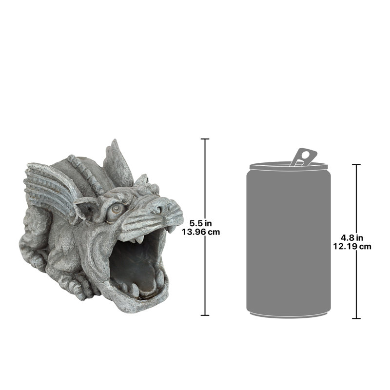 Roland Gargoyle Gutter Guardian Downspout Statue