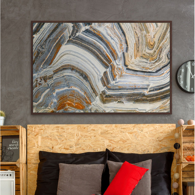 « conception visuelle de la création »-impression, 16 po x 24 po, Cadre flottant