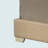 Charming Casual Full Bed In Beige