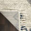 Tapis gris / beige / bleu à poils longs Ileyah Southwestern-90134015