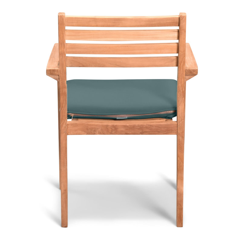 Universal Dining Arm Chair Cushion, Green