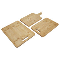 Living & Co Bamboo Chopping Board 35x25x1.5cm Natural