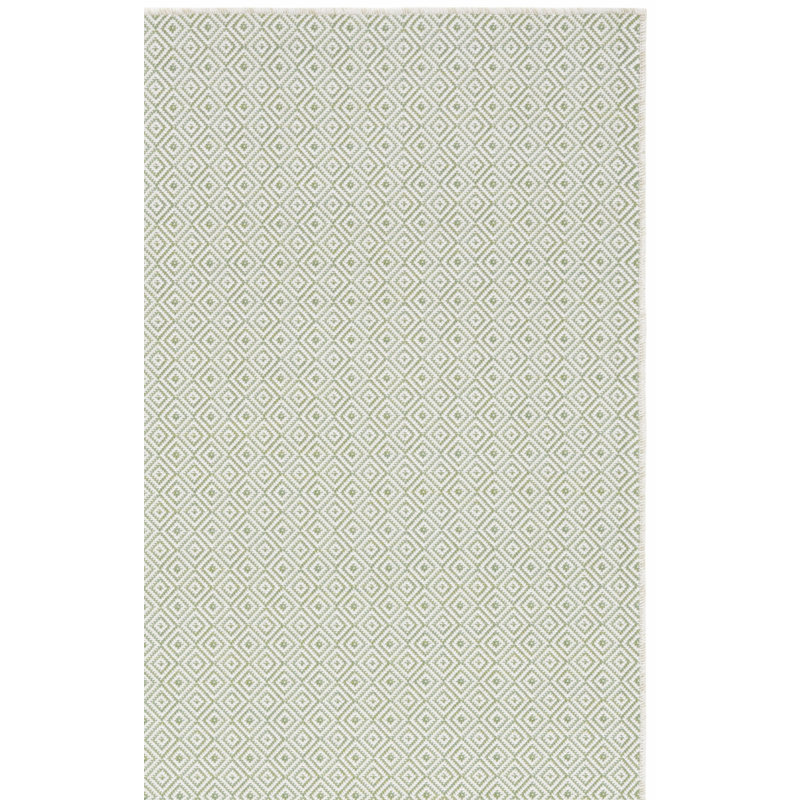 Windgap 230 Area Indoor/Outdoor Area Rug In Green, Rectangle 6'5" x 9'6"