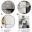 Gris et blanc, paysage urbain abstrait 4 - collages abstraits, art mural en métal-1344560253