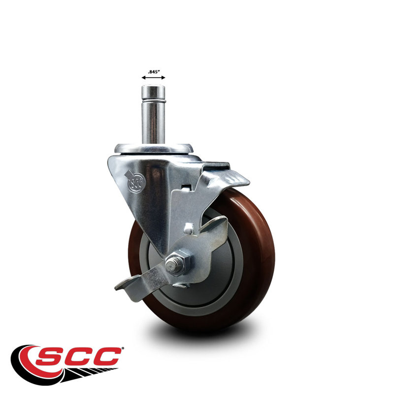 Roulettes de rechange avec frein Regency 460UCRTCSTRB - SCC