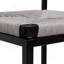 Upholstered Chenille Counter Stool
