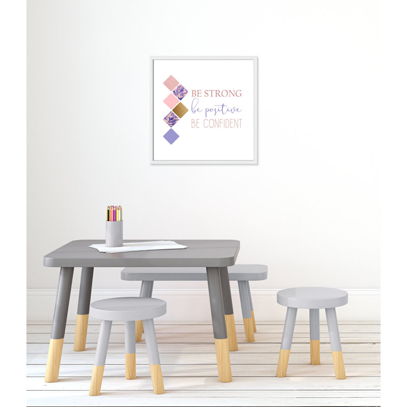 Être solide 1, H 23,5 po x l 23,5 po x P 1,19 po, Encadré de boîte blanc