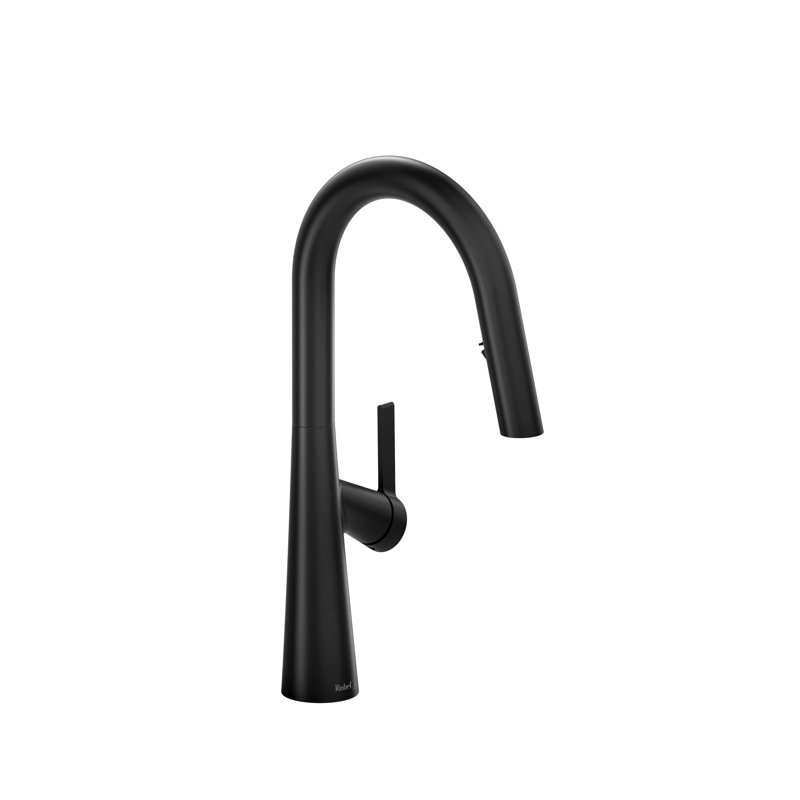 Ludik Pull-Down Kitchen Faucet, Black