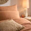 Polette Cotton Solid Colour Duvet Cover Set with Pillowcases-704461861-704461886