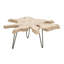 Ensemble de 2 tables basses avec plateau Douglassville