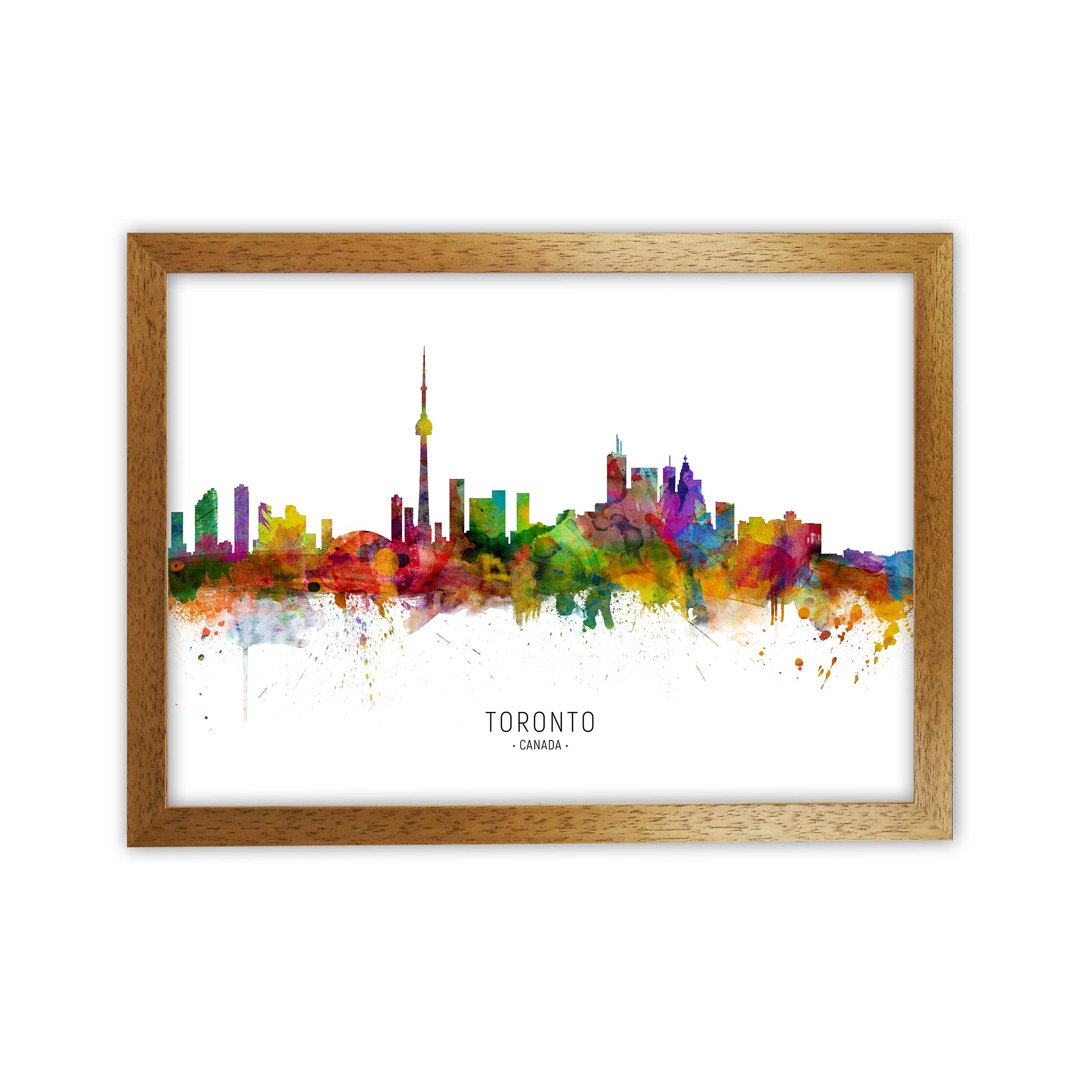 Toronto Canada Skyline by Michael Tompsett - Print