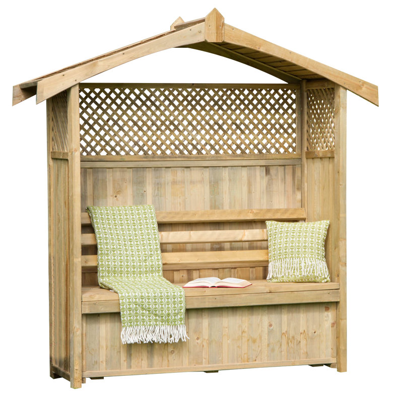 Millville Solid Wood Outdoor Bench