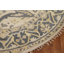 Handmade Wool Oushak Indian Round Rug 6x6