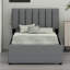 Lit plateforme tapissier avec lit gigogne escamotable-128985083