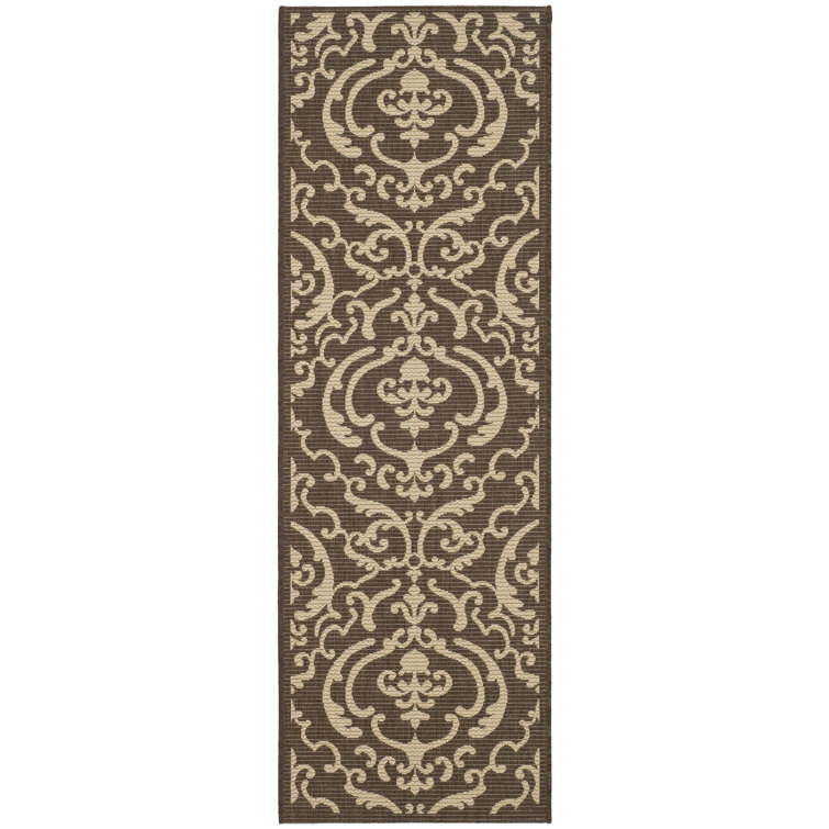 Arellanes Performance Damask Indoor/Outdoor Area Rug
