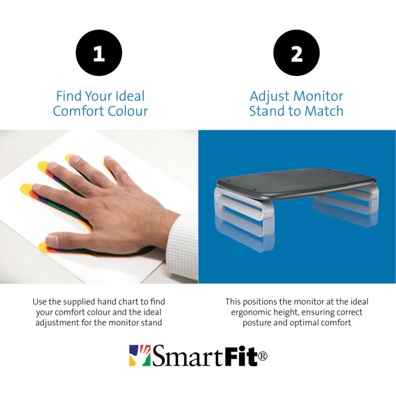SmartFit Plastic Monitor Stand
