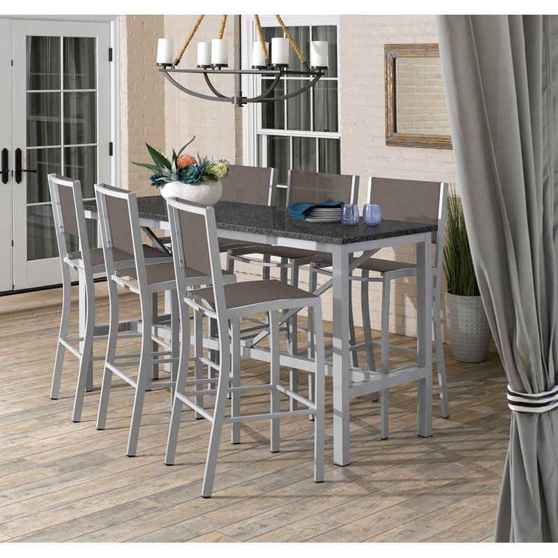 Travira Outdoor Bar Stool, Cocoa
