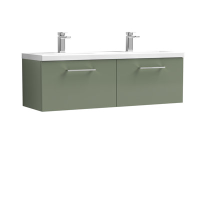 Arno 1205 mm Double Vanity with Integrated Basin