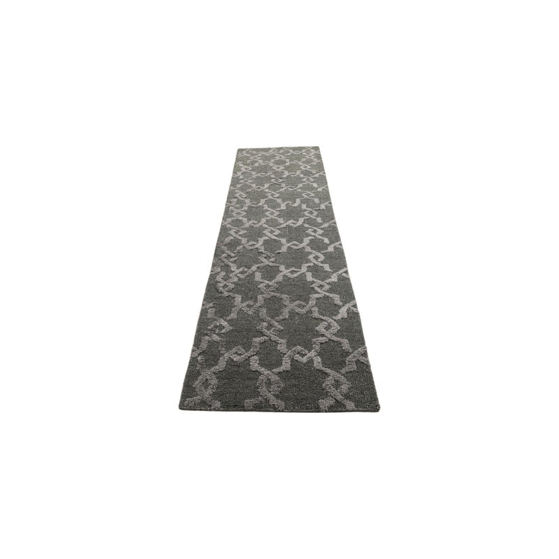 Tapis de couloir gris graphite Jennings